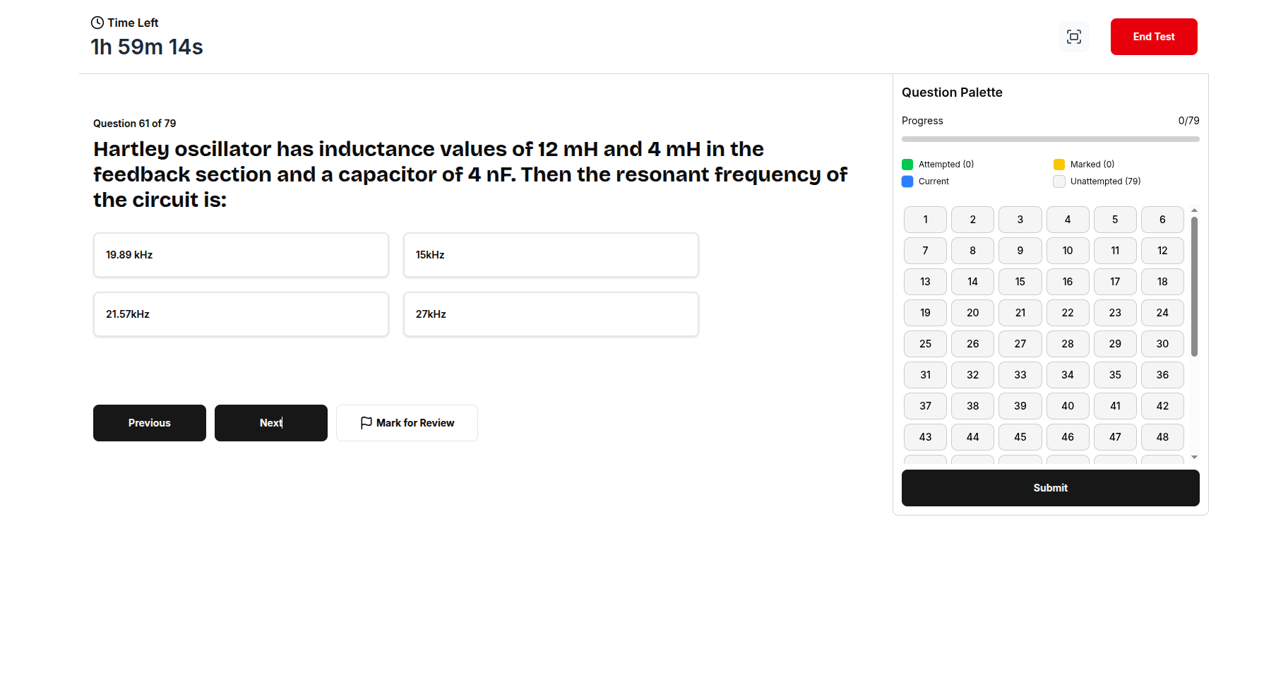 Real Exam Simulation
